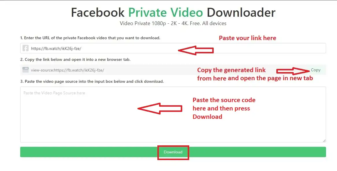 download-private-facebook-video